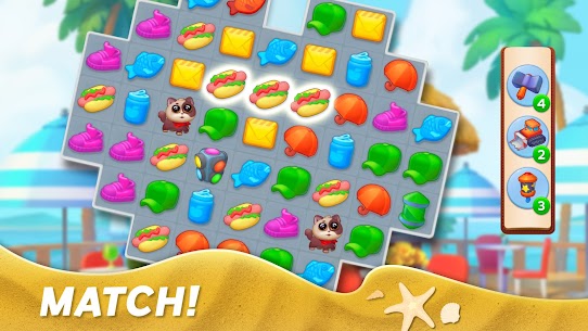 Match Town Makeover: Match 3 MOD APK 1.19.2001 (Unlimited Boosters/Lives) 10