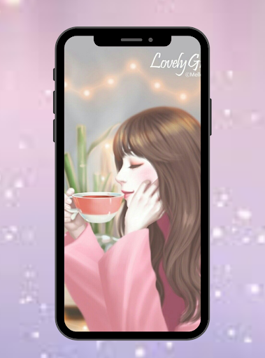 Android application Girly Autumn Winter Wallpaper screenshort