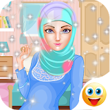 العاب بنات مكياج تلبيس حجاب icon