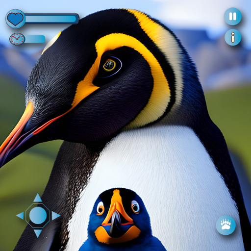 Arctic Flying Penguin Sea Game