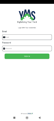 Android application YMS screenshort