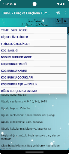 Günlük Burç & Burç Özellikleri screenshot 5