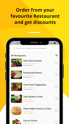 TAPZU: Food Delivery App Screen 3