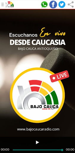 Bajo Cauca Radio FM Screen 3