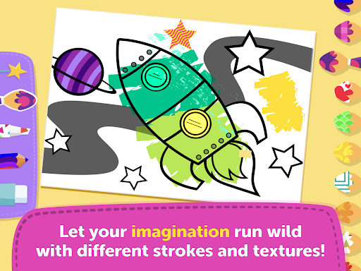 Screenshot of Coloring Book by PlayKids