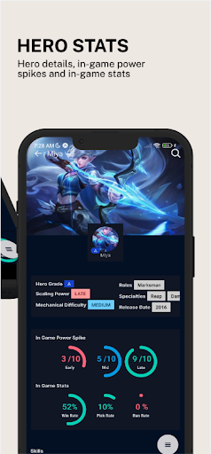 ML Builds, Stats and Guides Screen 3