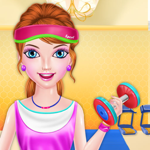 Girl Workout at Gym Download on Windows