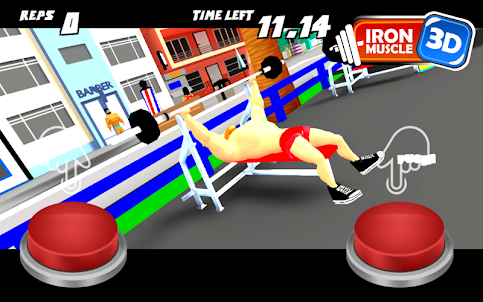3D bodybuilding fitness game -