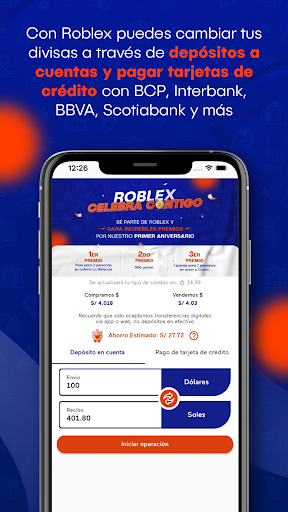 Roblex - Cambia dólares y sole Screen 3