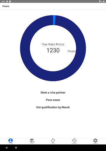 Your rules achieve and manage