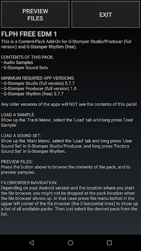 Screenshot of G-Stomper Flph Edm 1