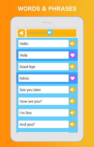 Screenshot of Learn Spanish Language