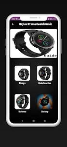 Haylou RT smartwatch Guide