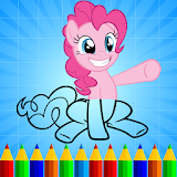 Pony Coloring Book Pages icon