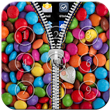 Candy Passcode Zipper Lock icon