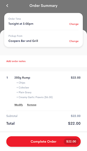 Coopers Bar and Grill Screen 3