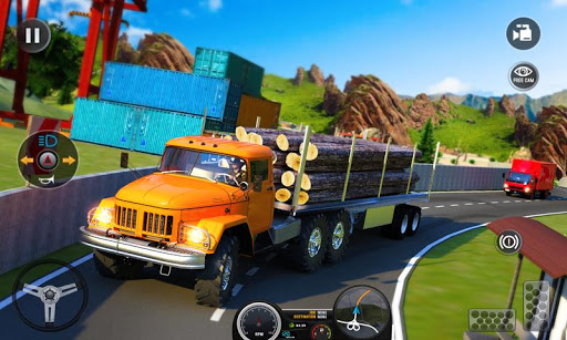 Euro truck driver cargo transport drive simulator 1.4 screenshots 1