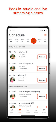 Yoga on C Screen 3