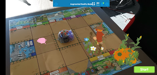 Android application Blue-Bot-AR Pilot screenshort