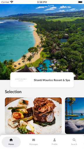 Android application Shanti Maurice Resort & Spa screenshort