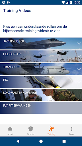 Fly Fit App Screen 3
