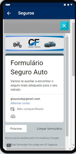 CF Seguros Screen 3
