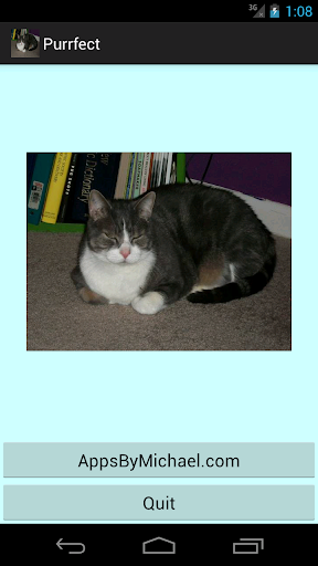 Android application Purrfect-Sponsored screenshort