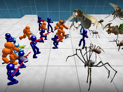Stickman Spiders Battle Simulator  screenshots 15