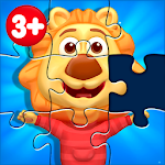 Cover Image of डाउनलोड पहेली बच्चे - जानवरों के आकार और आरा पहेलियाँ 1.3.8 APK