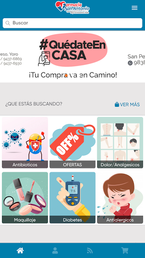 Android application Farmacia San Antonio screenshort