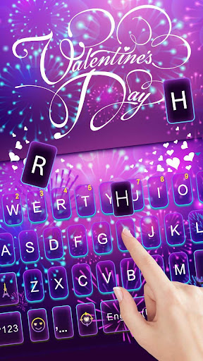 Valentine Firework Keyboard Th Screen 3