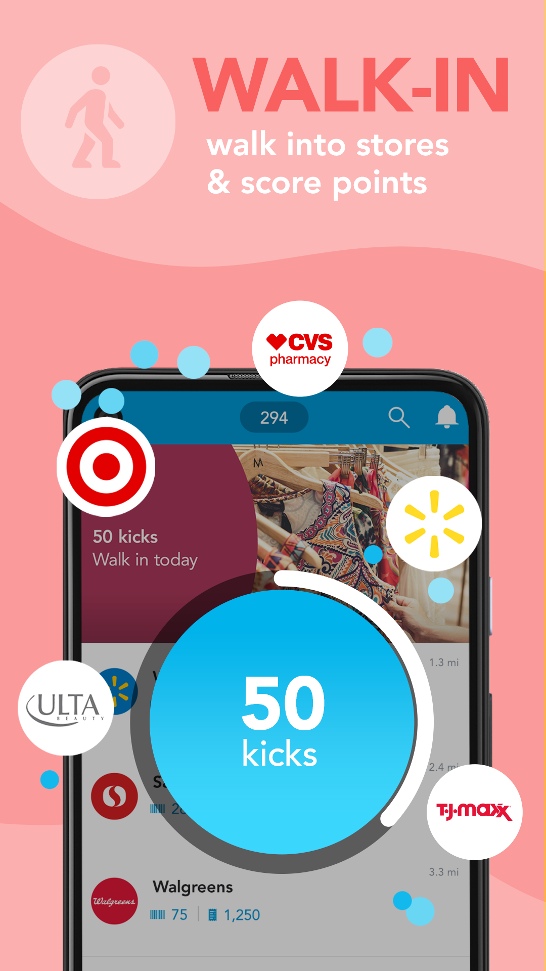 Android application Shopping for Rewards: Shopkick screenshort