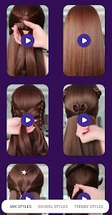 Girls hairstyle offline Videos