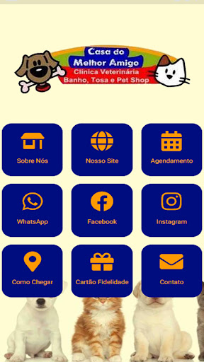 Android application A Casa do Melhor Amigo screenshort