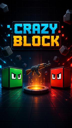 Crazy Blocks: Epic Square Race screenshot 1