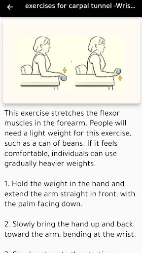 Exercises for carpal tunnel