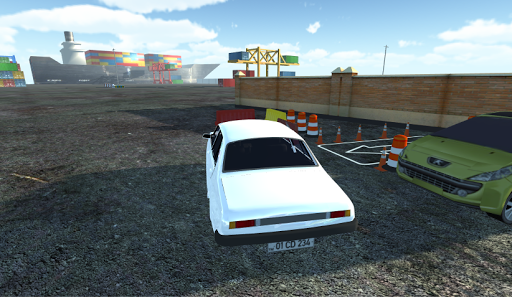Android application Driving a Car Game screenshort