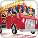 Fire Truck Big Wheel Kids Game icon