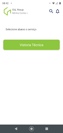 App do Técnico RNI Screen 2