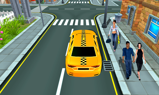 City Taxi Driving 3D screenshots 3