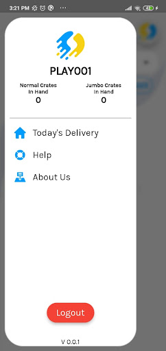 Today Delivery App Screen 2