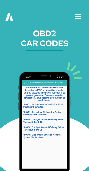 OBDII car codes - 5 - (Android)