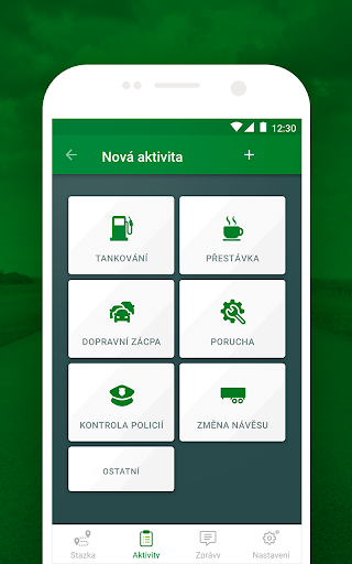 Android application eDriver screenshort