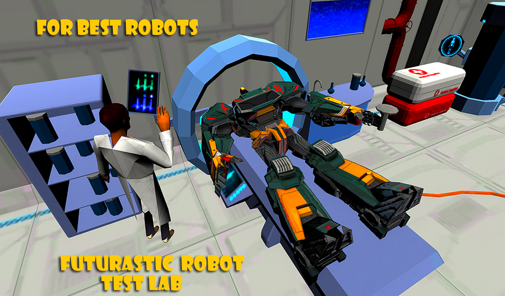 Captura de Pantalla 10 Tornado Robot Car Battle:Real Robot Car Simulator android