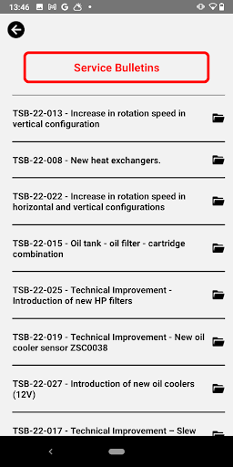 Fassi UK Service Screen 3