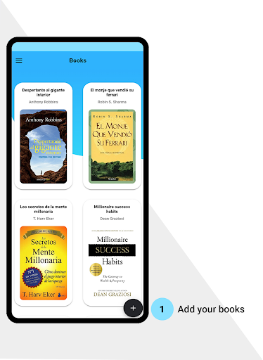 Android application Book Summary - Underline ideas screenshort