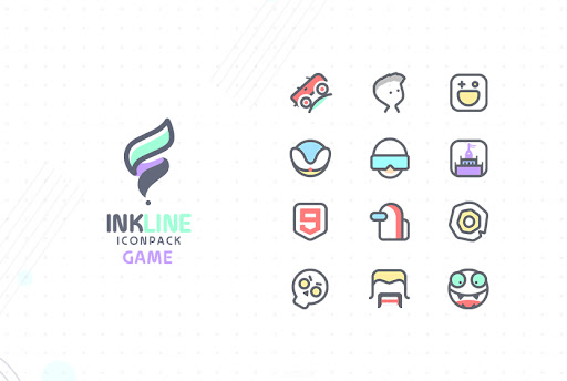 InkLine IconPack - Personalization - apps