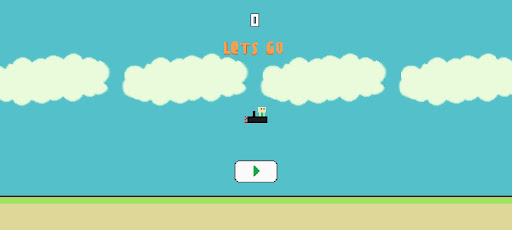 Android application Flying Rocketer screenshort