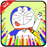 Best Coloring Kids Game Doraemon icon