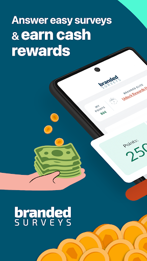 Android application Branded Surveys: Get Paid Cash screenshort